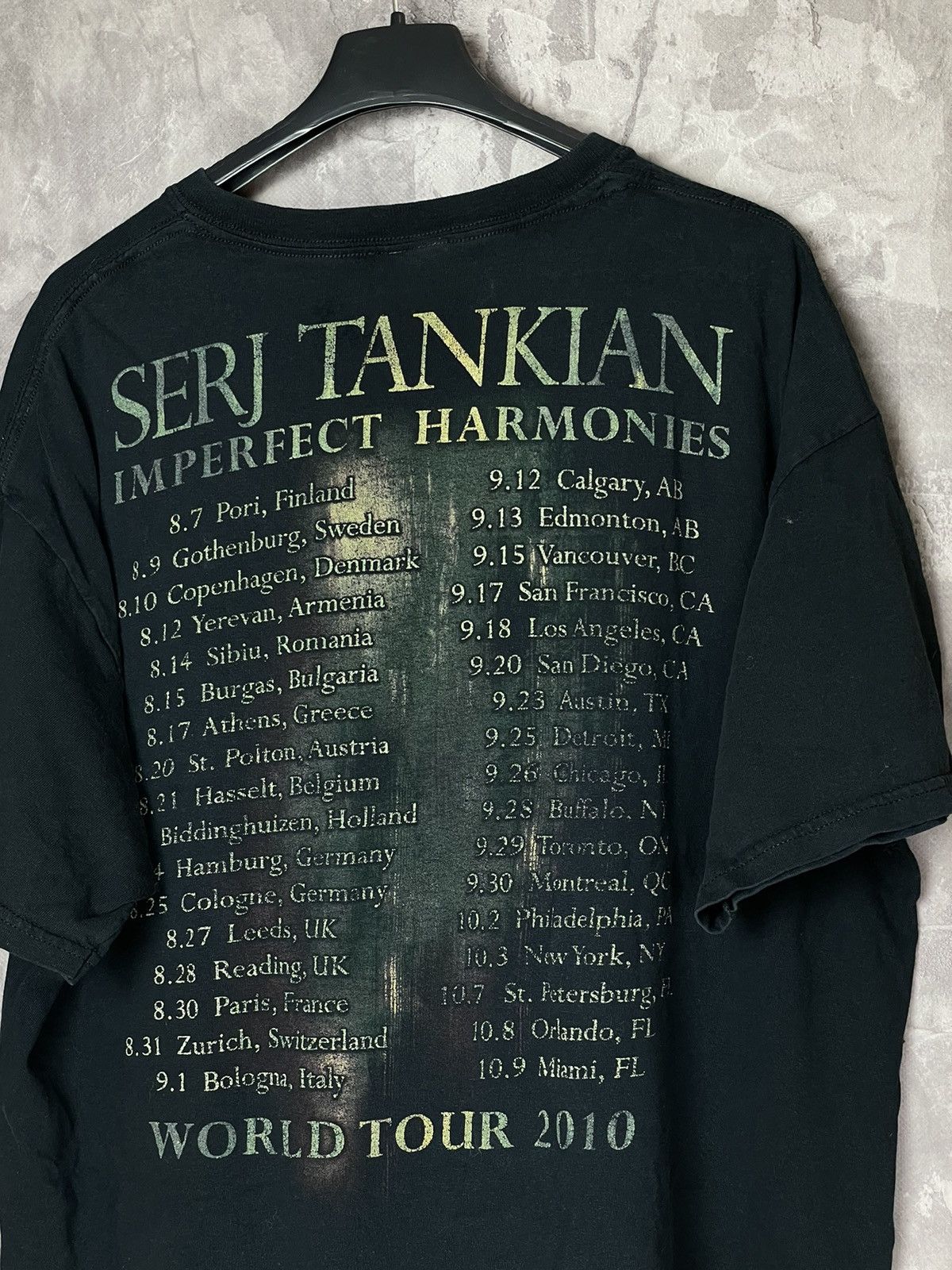 Band Tees × Vintage System of a Down SOAD Serj Tankian Band Logo Tee Shirt Size US L / EU 52-54 / 3 - 17 Thumbnail
