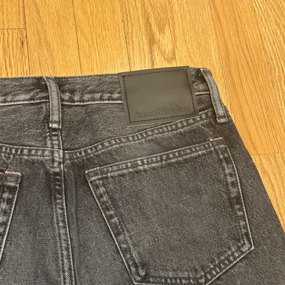 Acne Studios Acne Studios 1996 Ash Black Denim Jeans Regular Fit 29/30 Size US 29 - 3 Thumbnail