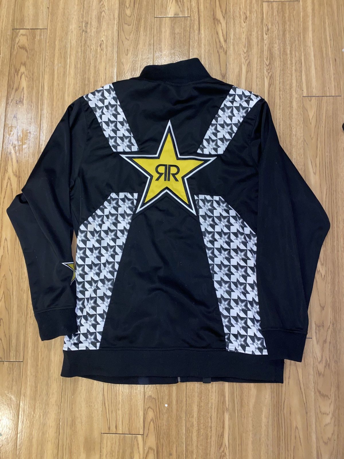 Red Bull × Rockstar Games × Vintage Y2K Rockstar Zip up track Jacket Size US L / EU 52-54 / 3 - 2 Thumbnail
