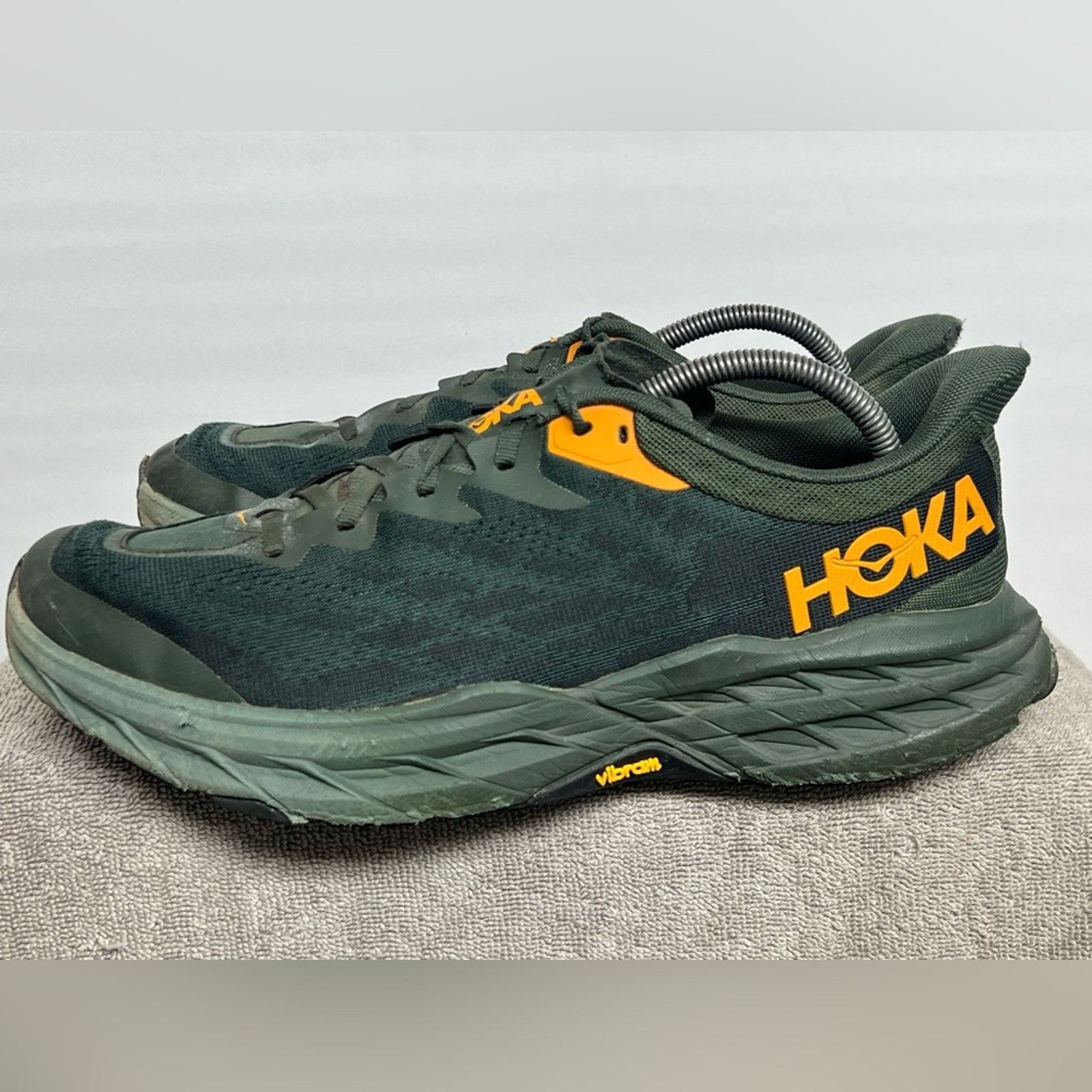 Hoka Hoka Speedgoat 5 Trail Shoes Olive Green - Men’s Size 11 D Size US 11 / EU 44 - 1 Thumbnail
