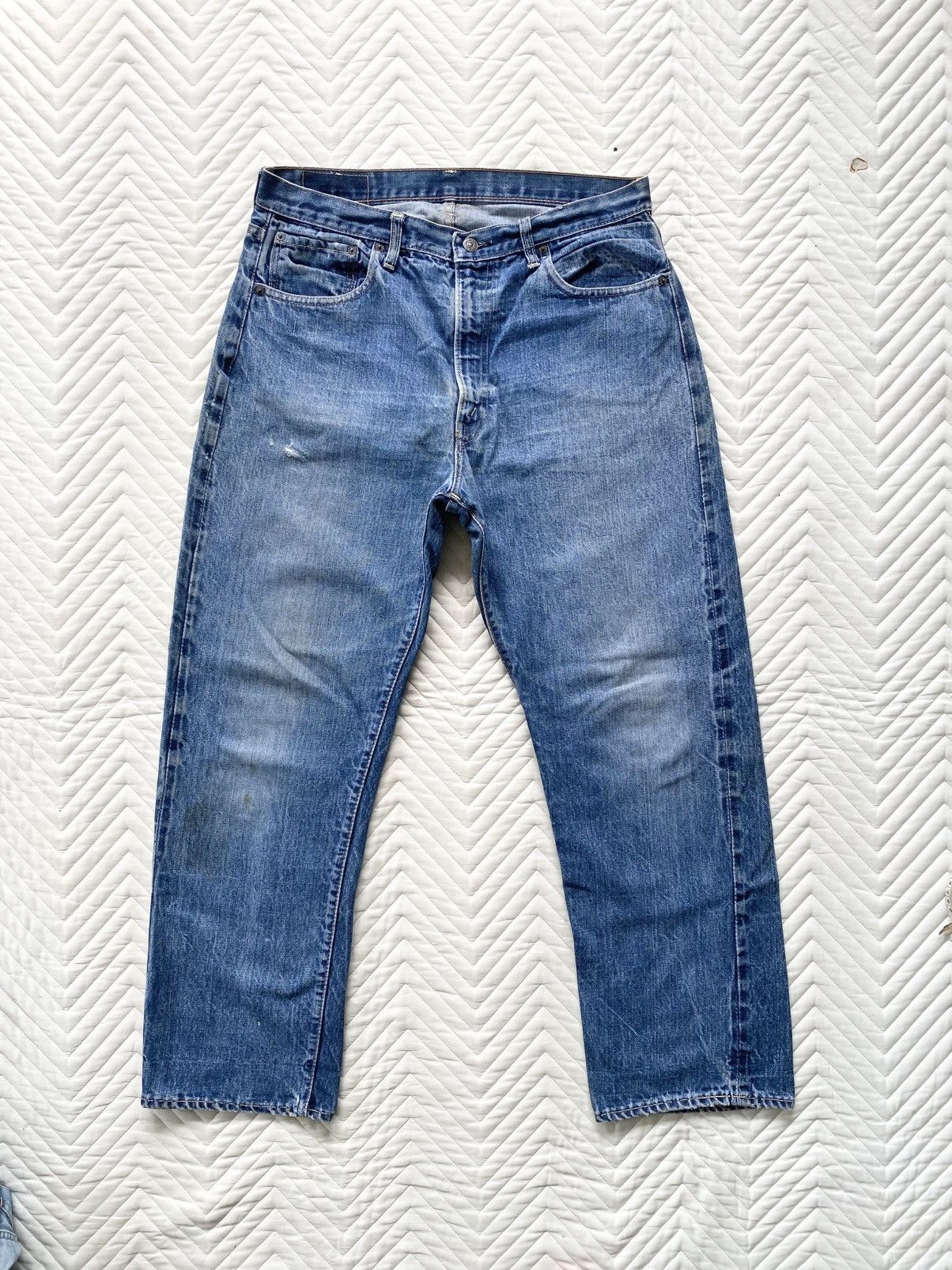 Levi's True Vintage 60s Levis Lot 502 Big E Size US 34 / EU 50 - 1 Thumbnail