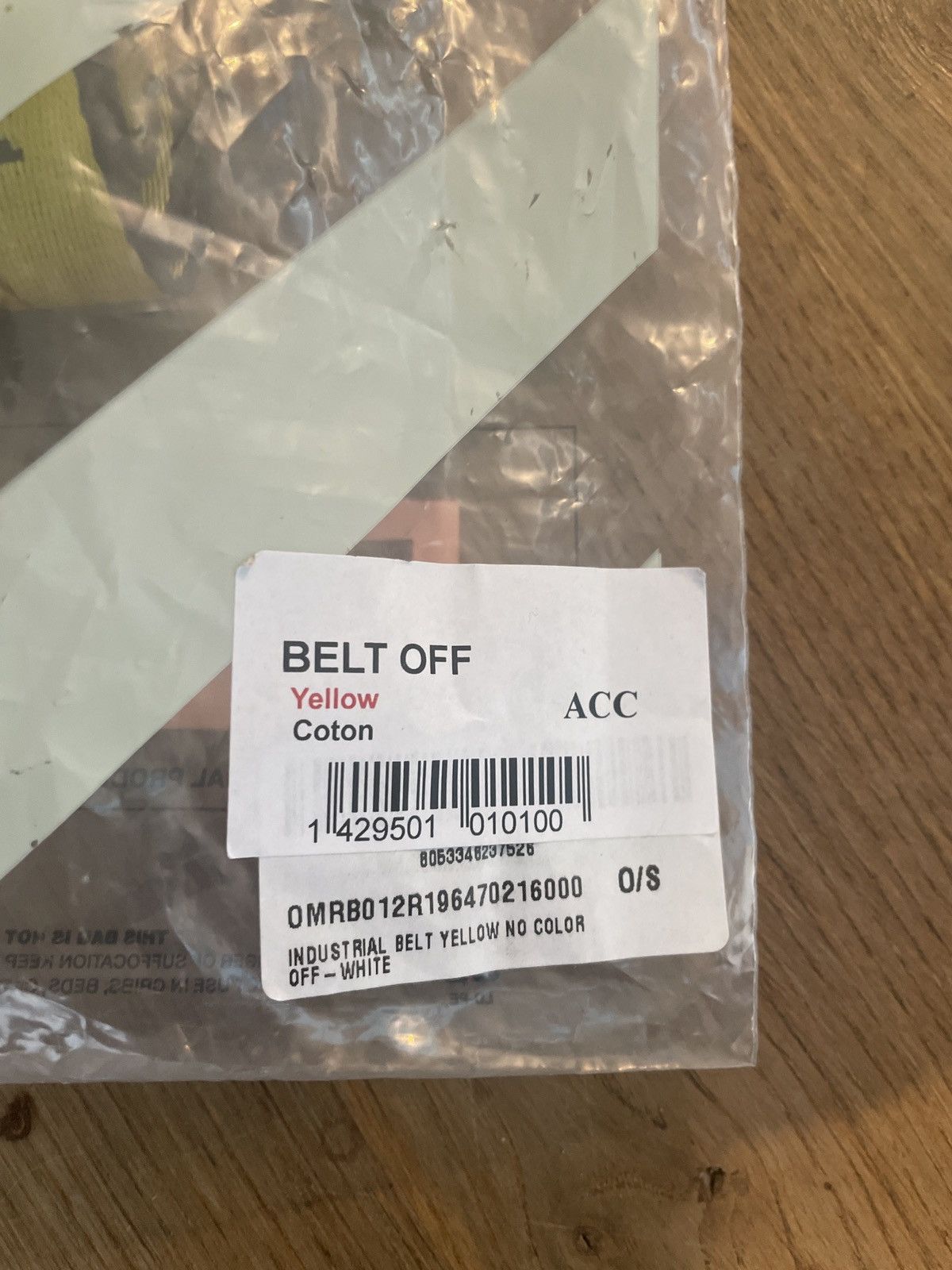 Off-White Off white Belt Size ONE SIZE - 10 Thumbnail