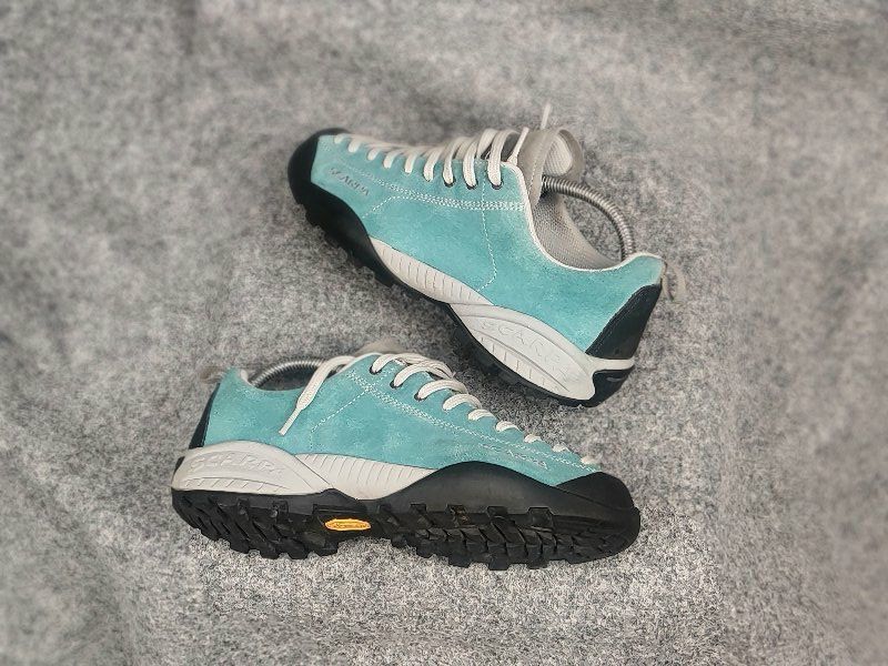 Vibram Scarpa Mojito gore-tex Sneaker Suede Leather Hiking Shoes Size US 6.5 / EU 39-40 - 3 Thumbnail