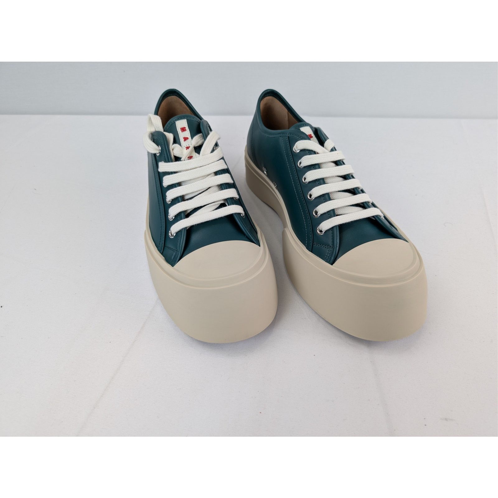 Marni o1rshd1 Pablo low-top sneakers in green and beige Size US 9 / EU 42 - 6 Thumbnail