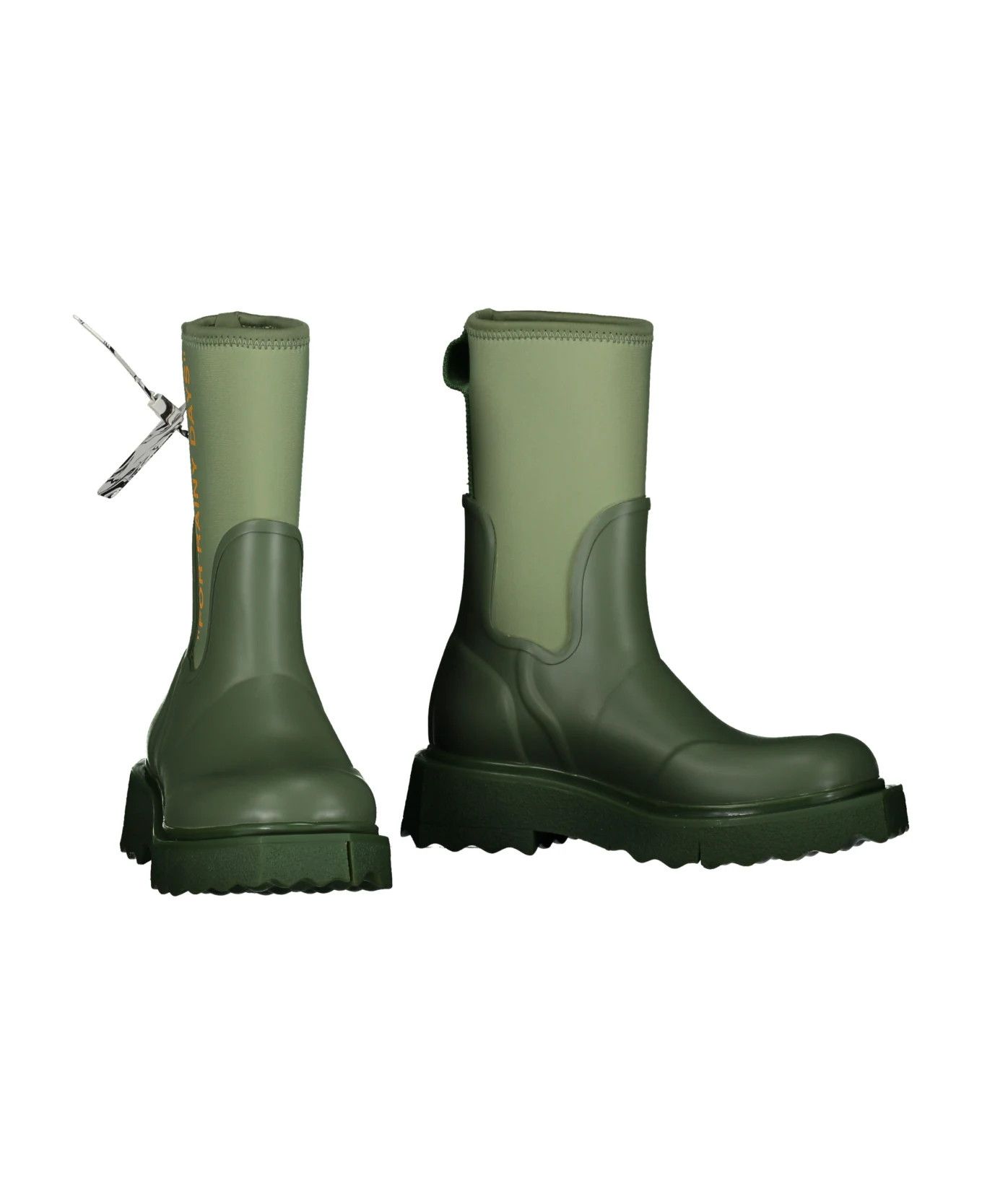 Off-White o1y1225 Ankle Boots in Military Green Size US 6 / IT 36 - 2 Thumbnail