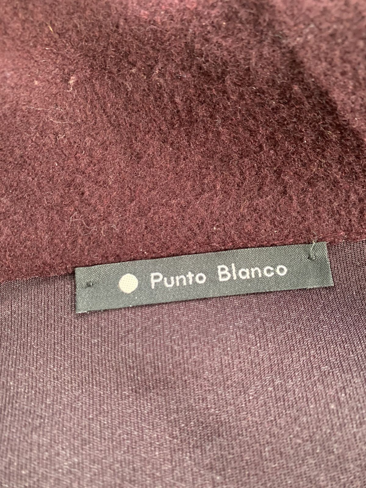Japanese Brand Punto Blanco Blend Wool Double Zipper Jacket Size US L / EU 52-54 / 3 - 12 Thumbnail
