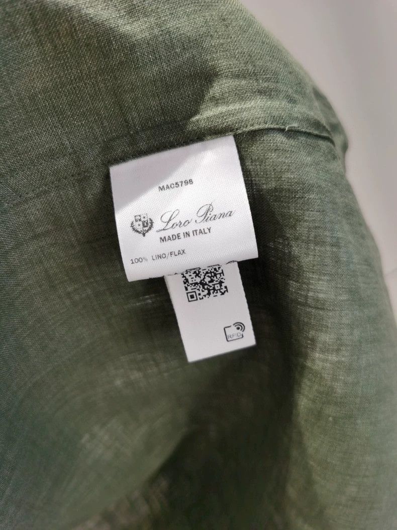 Loro Piana LORO PIANA Men's linen shirts Size US S / EU 44-46 / 1 - 9 Thumbnail