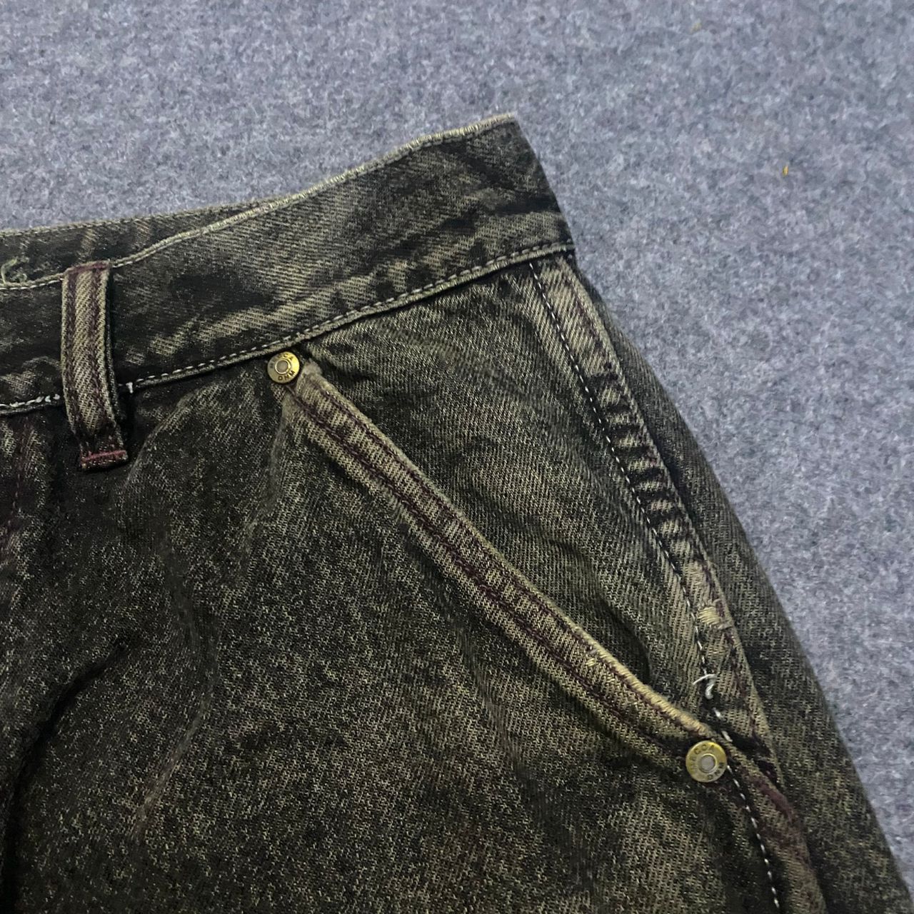 Antonio Meccariello 💥Best Offer💥Mecca Ontario Baggy Distressed Denim Size US 34 / EU 50 - 8 Thumbnail