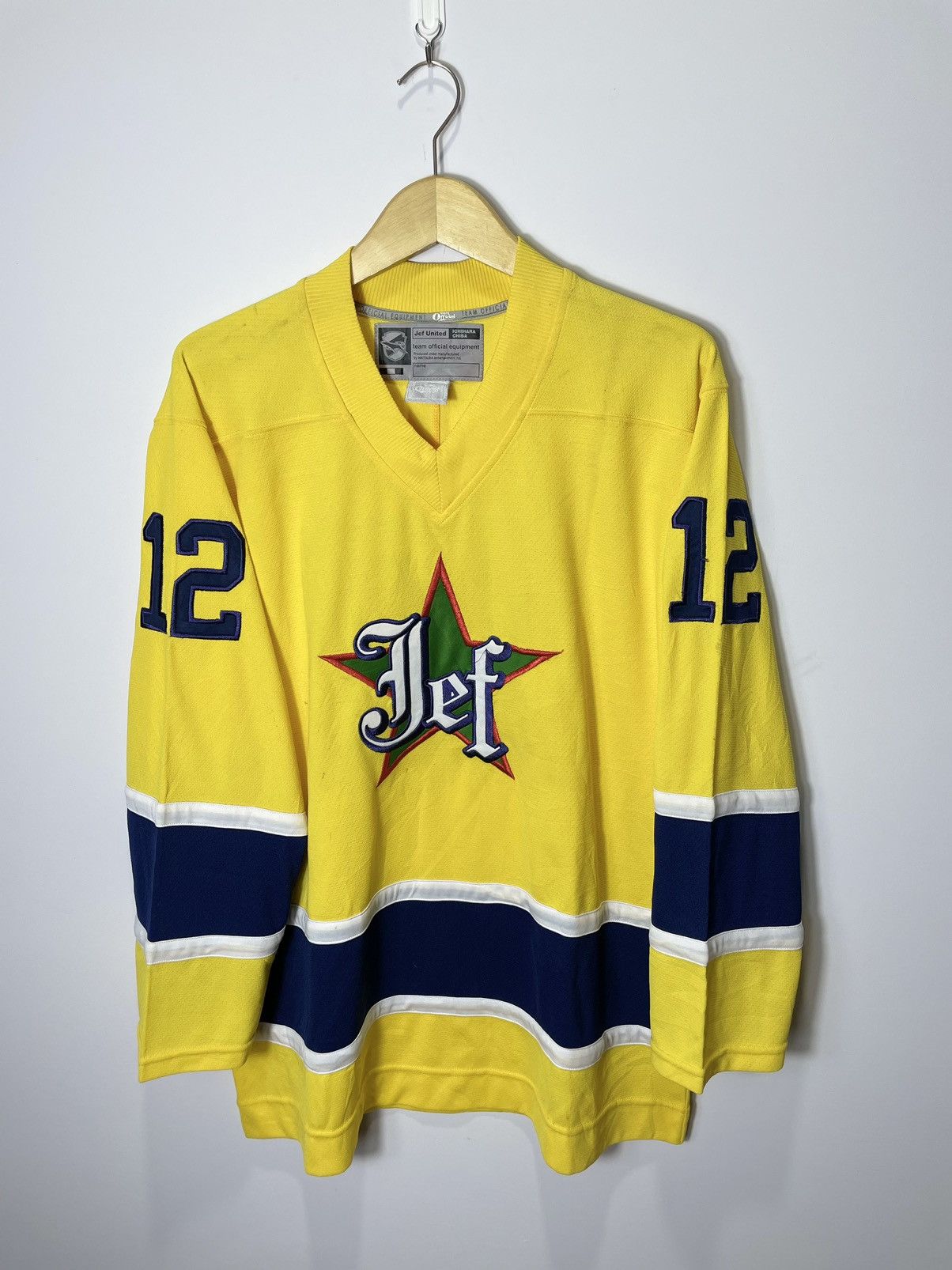 MLB Jef United ichihara chiba team Official Hockey Jersey L Size US L / EU 52-54 / 3 - 1 Thumbnail