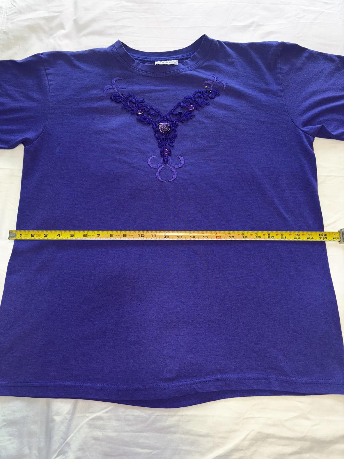Basic Editions Vintage Basic Editions Purple T-Shirt Size L / US 10 / IT 46 - 8 Thumbnail
