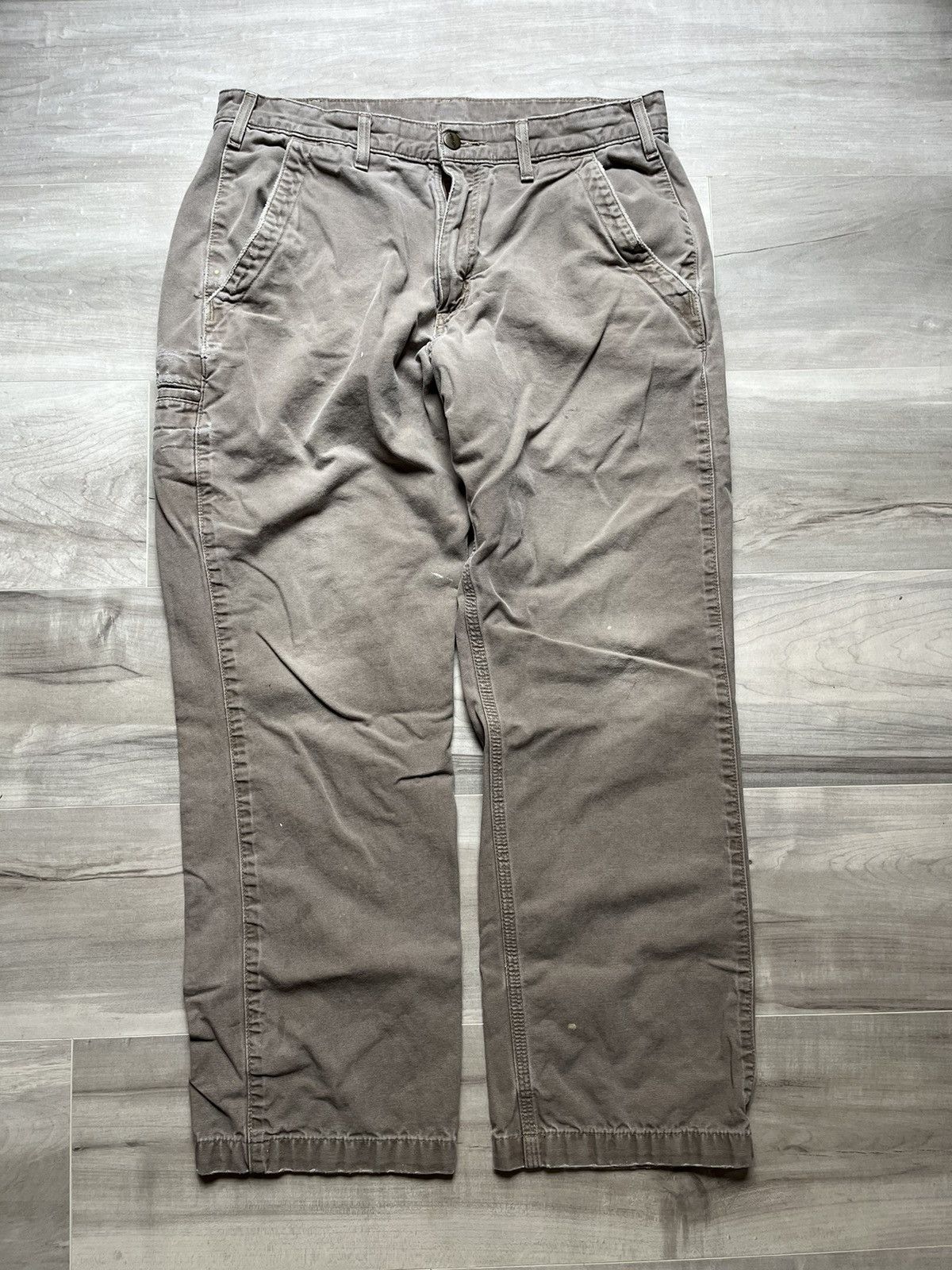Carhartt Vintage Thrashed Carhartt pants Sz:34x28 tag:34x30 Size US 34 / EU 50 - 8 Thumbnail