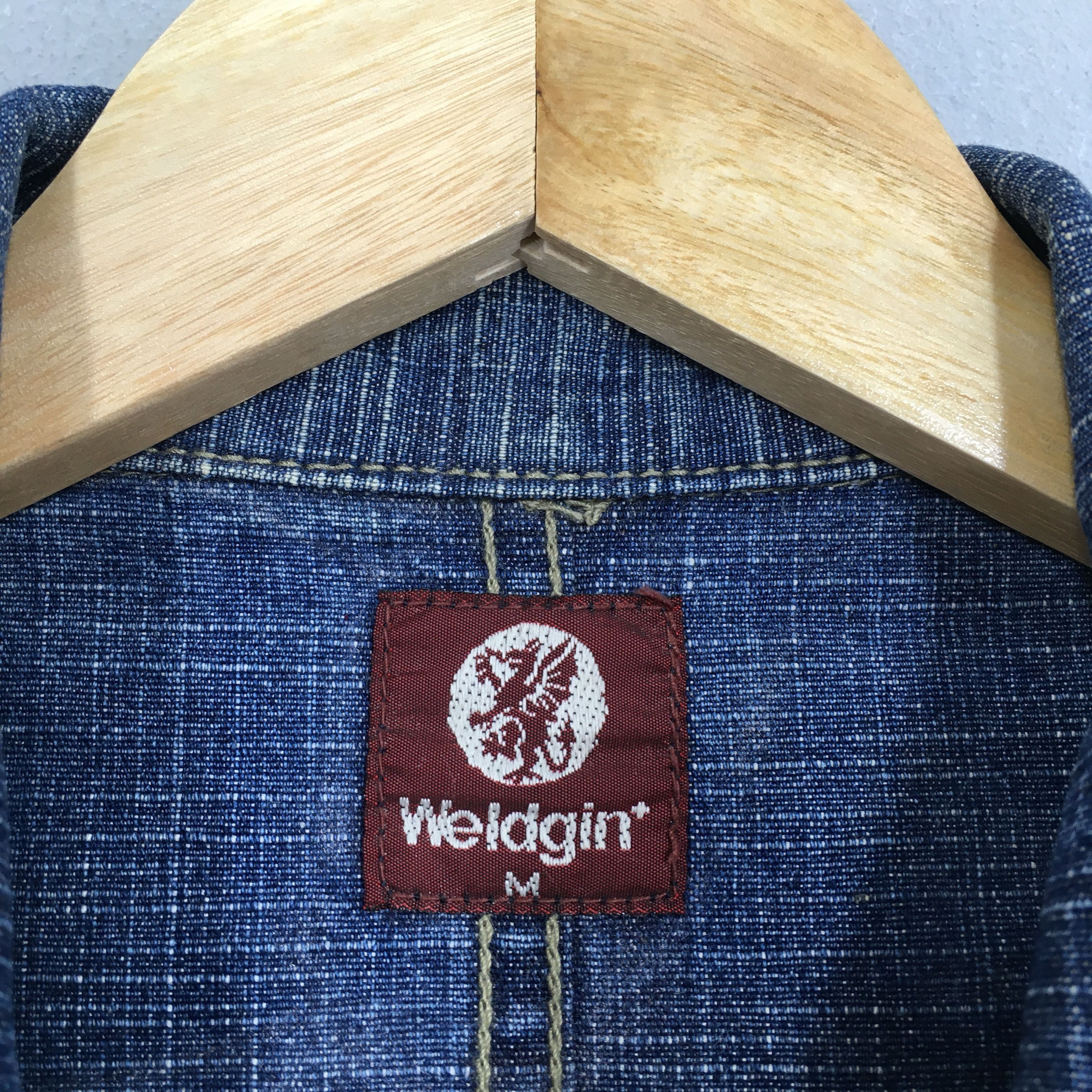 Vetra Vintage 1980s Work Jeans Jacket Labour Workers Medium Size US M / EU 48-50 / 2 - 5 Thumbnail