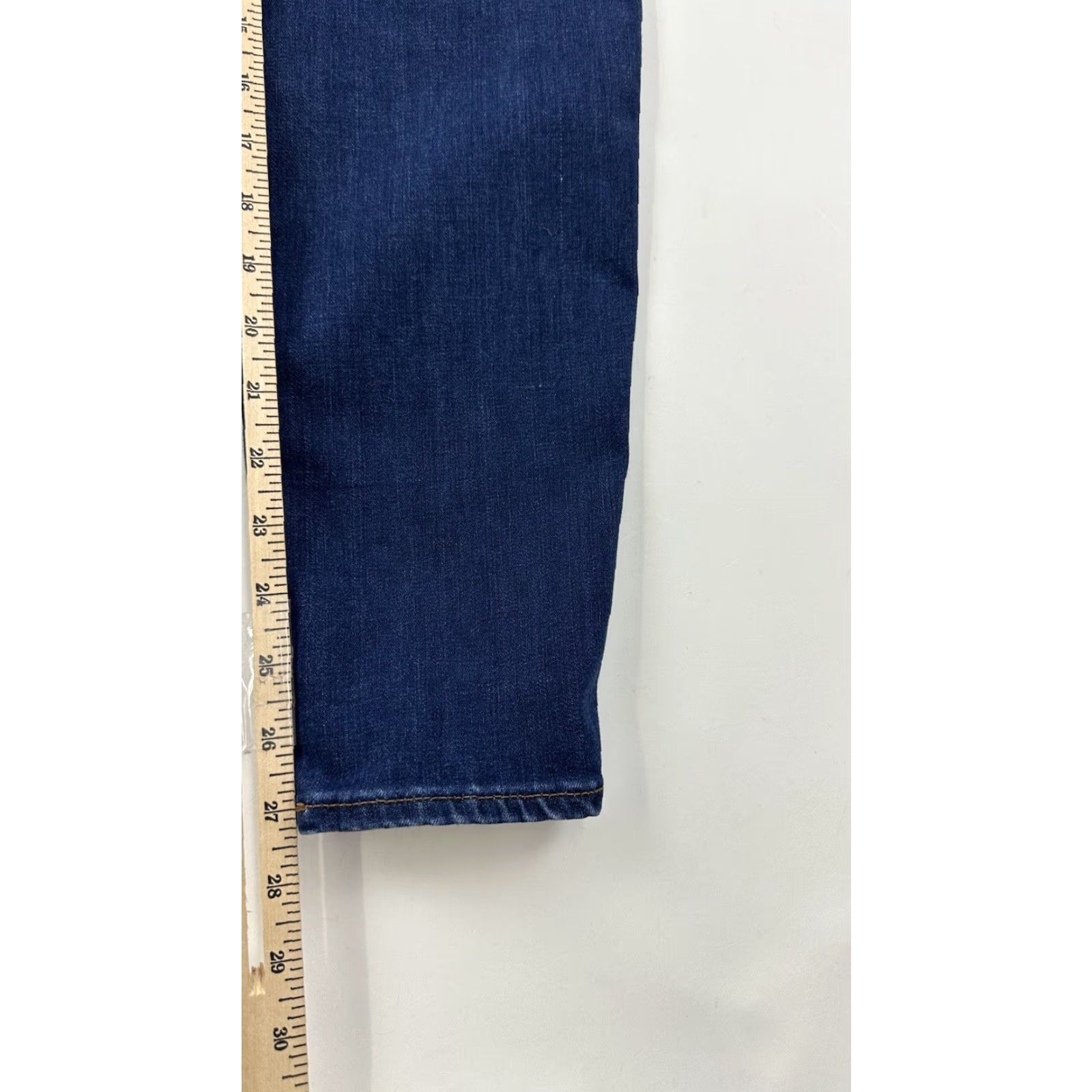 Madewell Madewell Jeans Women’s 26 High Rise Skinny Blue 10" Button Pockets Regular Stretch Comfort Size 26" / US 2 / IT 38 - 5 Thumbnail