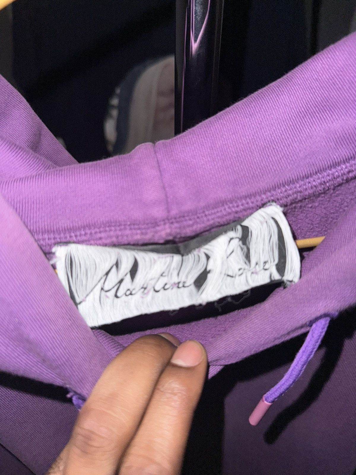 Martine Rose Martine rose sun-bleached purple hoodie Size US M / EU 48-50 / 2 - 4 Thumbnail