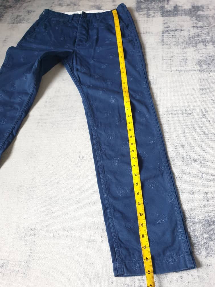 Issey Miyake Ne-Net Issey miyake Monogram blue Japanese brand pant Size US 30 / EU 46 - 15 Thumbnail