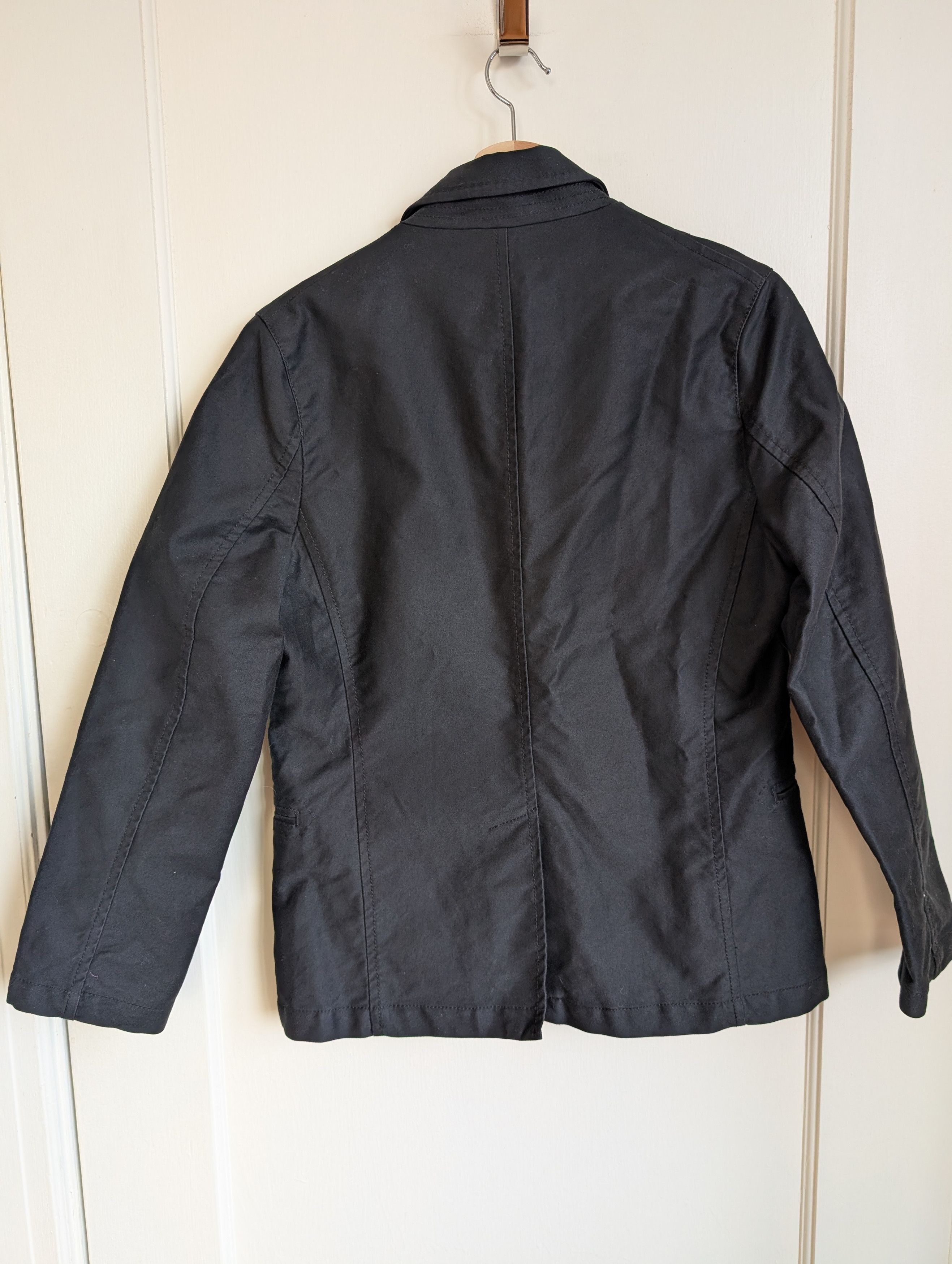 Japanese Brand Grosbec Japanese Black Cotton Blazer — Size M (fits XS-S US) Size 36S - 5 Thumbnail