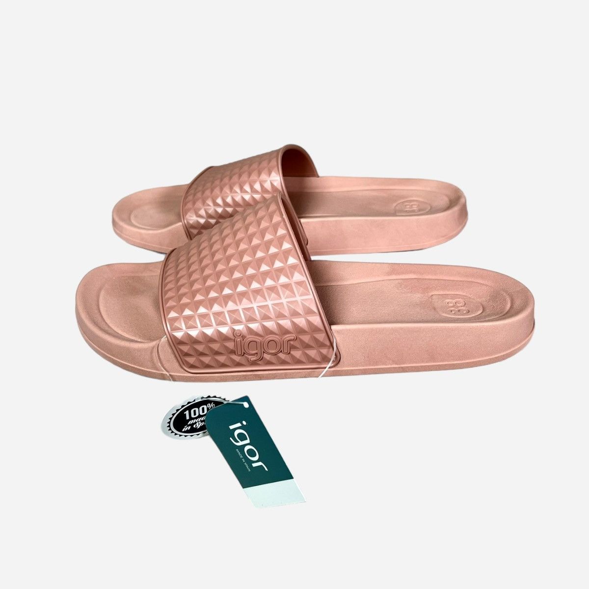 Other Igor Rosa Dusty Pink Beach Cloud Women’s Slides sz 7.5 Size US 7.5 / IT 37.5 - 7 Thumbnail