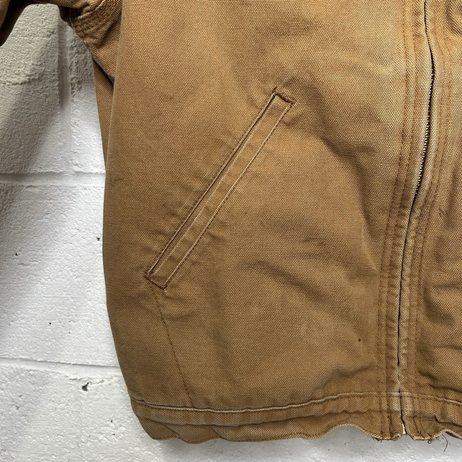 Vintage Dickies Blanket-Lined Canvas Detroit Jacket “Brown”
