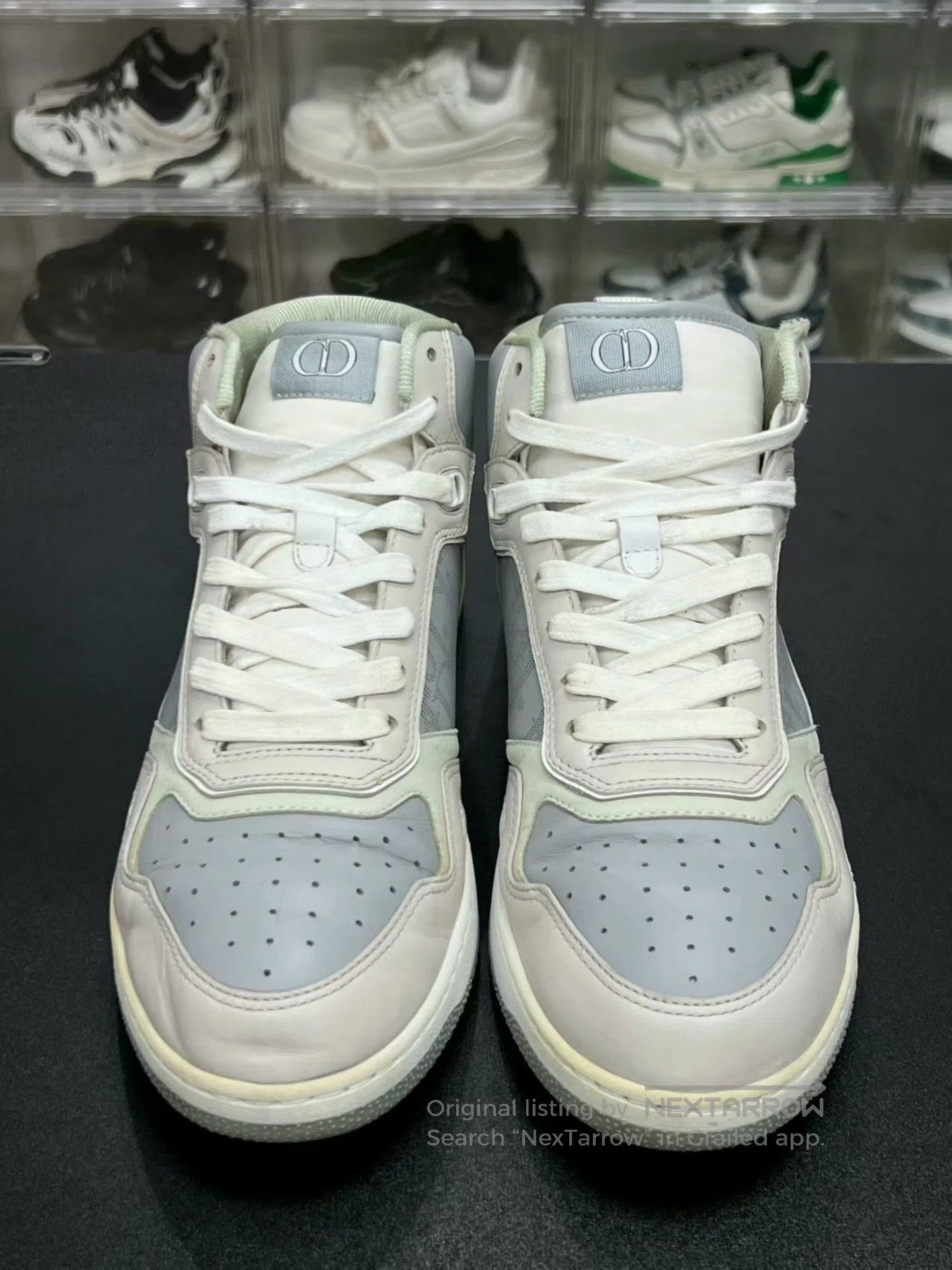 Dior dior b27 logo high-top sneakers in white. Size US 9 / EU 42 - 2 Thumbnail