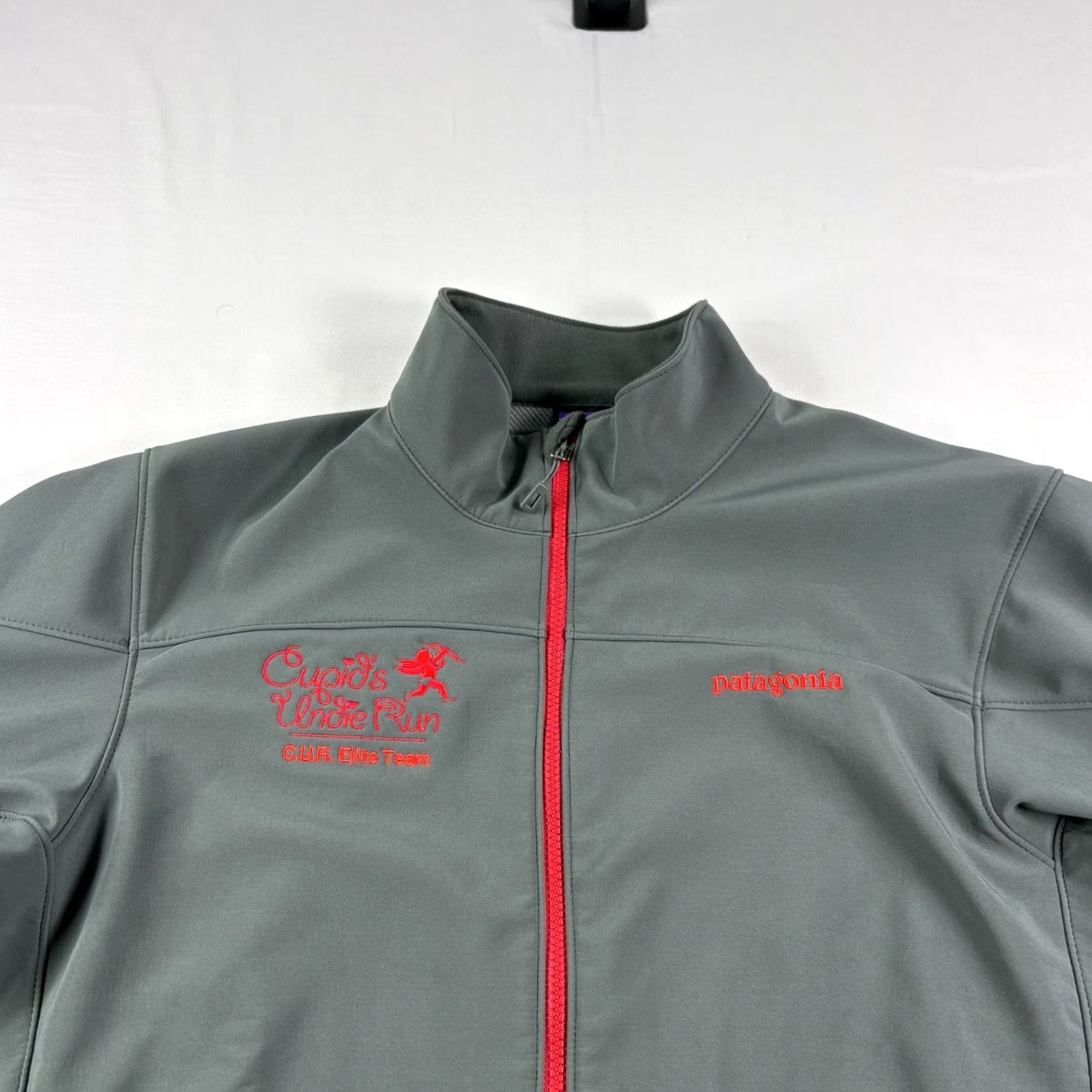 Patagonia Patagonia Jacket Mens L Gray Adze Red Full Zip Outdoor Softshell Size US L / EU 52-54 / 3 - 3 Thumbnail