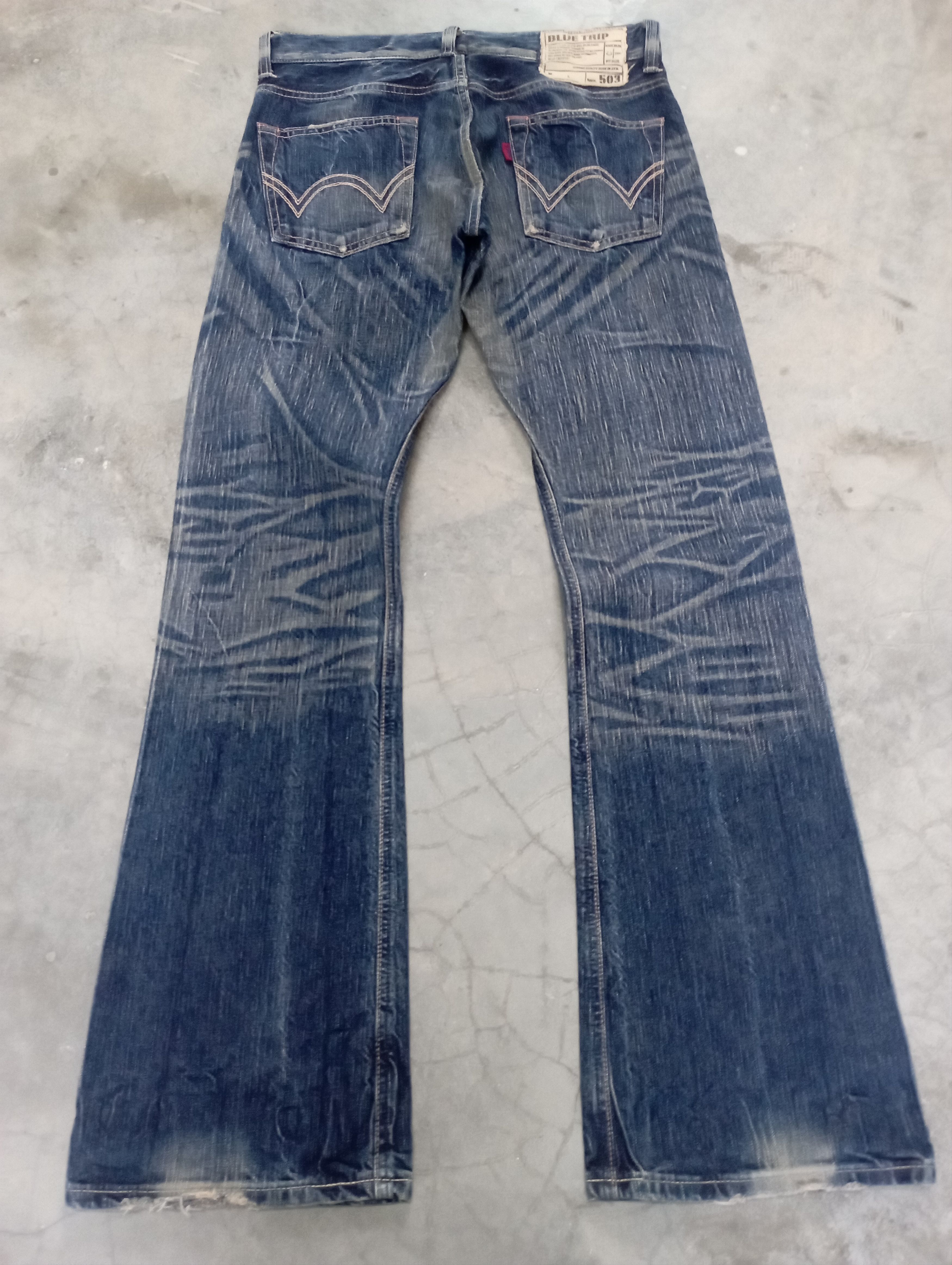 Edwin Flare Jeans Made In Japan Mud Rusty Lightning Wash Edwin Size US 30 / EU 46 - 1 Thumbnail