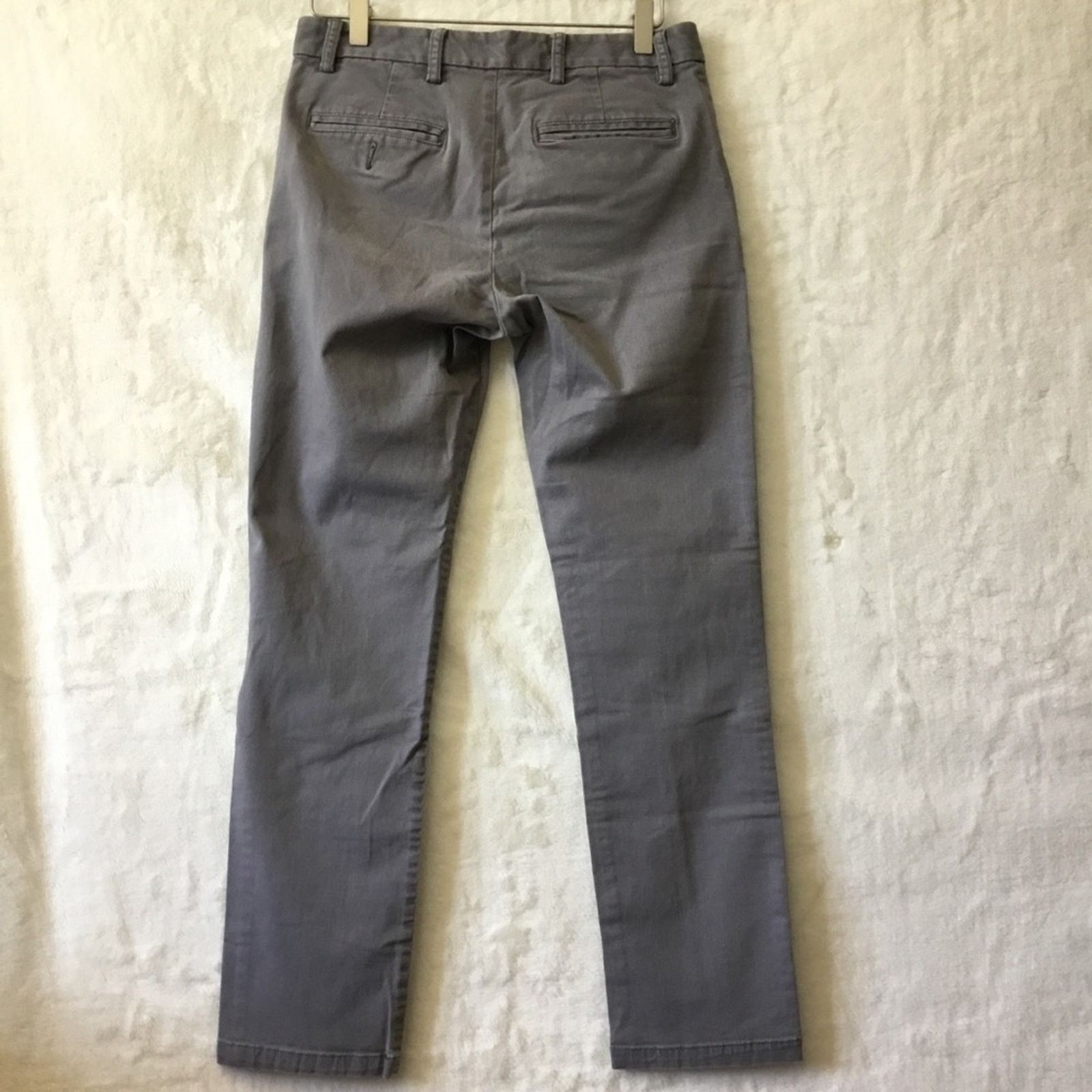 Old Navy Old Navy Charcoal Gray Ultimate Slim Chino Pants Size US 28 / EU 44 - 8 Thumbnail