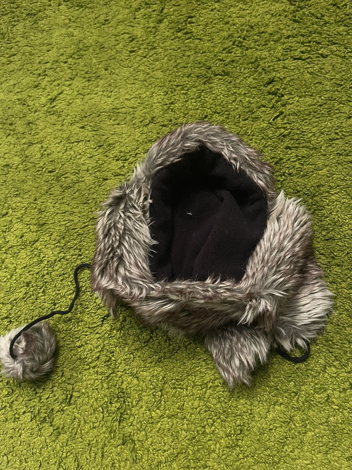 Hysteric Glamour × If Six Was Nine × Japanese Brand Y2K Japanese style fuzzy faux fur Ushanka Trapper hat Size 32 - 6 Thumbnail