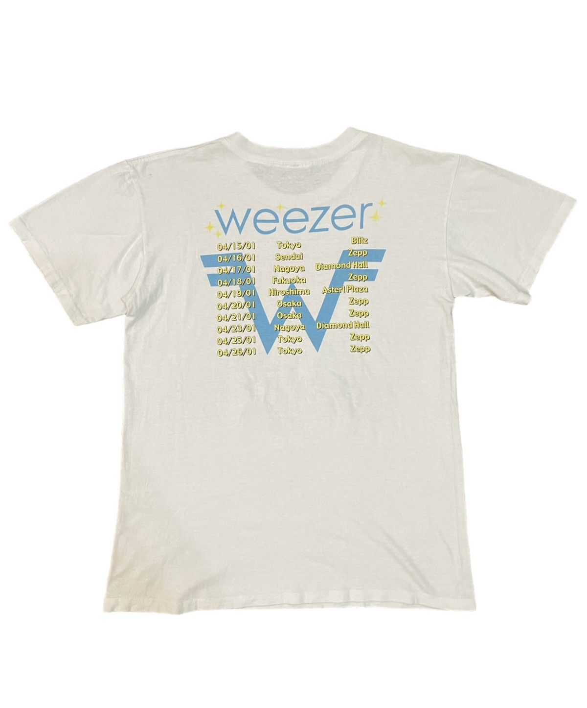 Band Tees Vintage Weezer 2001 Size US M / EU 48-50 / 2 - 2 Thumbnail