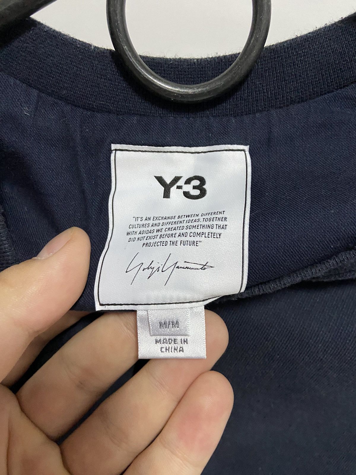 Japanese Brand × Y-3 × Yohji Yamamoto Y-3 Yohji Yamamoto big logo sweatshirt adidas vintage Japan Size US M / EU 48-50 / 2 - 5 Thumbnail
