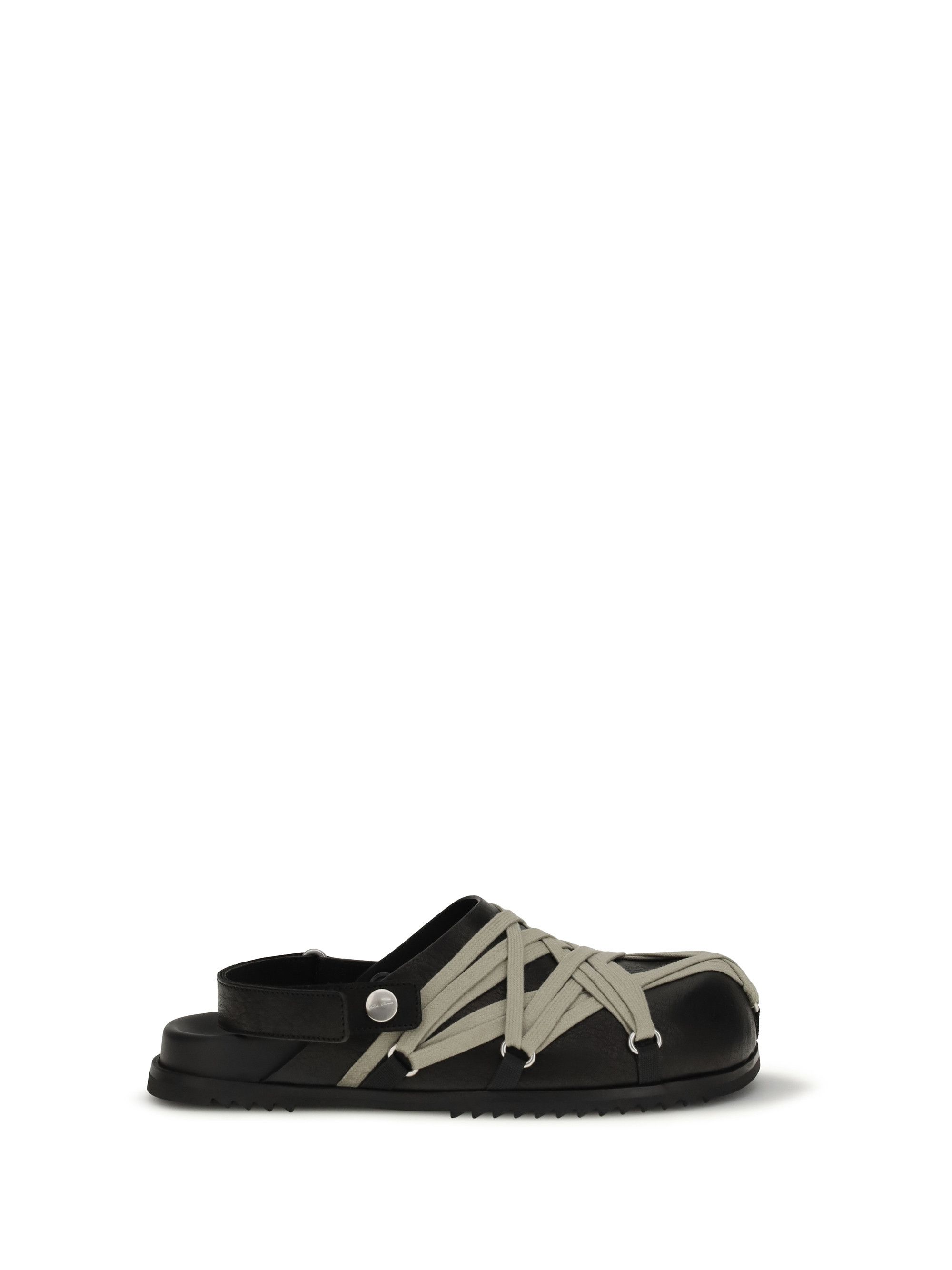 Rick Owens Megalace leather Mules Size US 6 / IT 36 - 1 Thumbnail