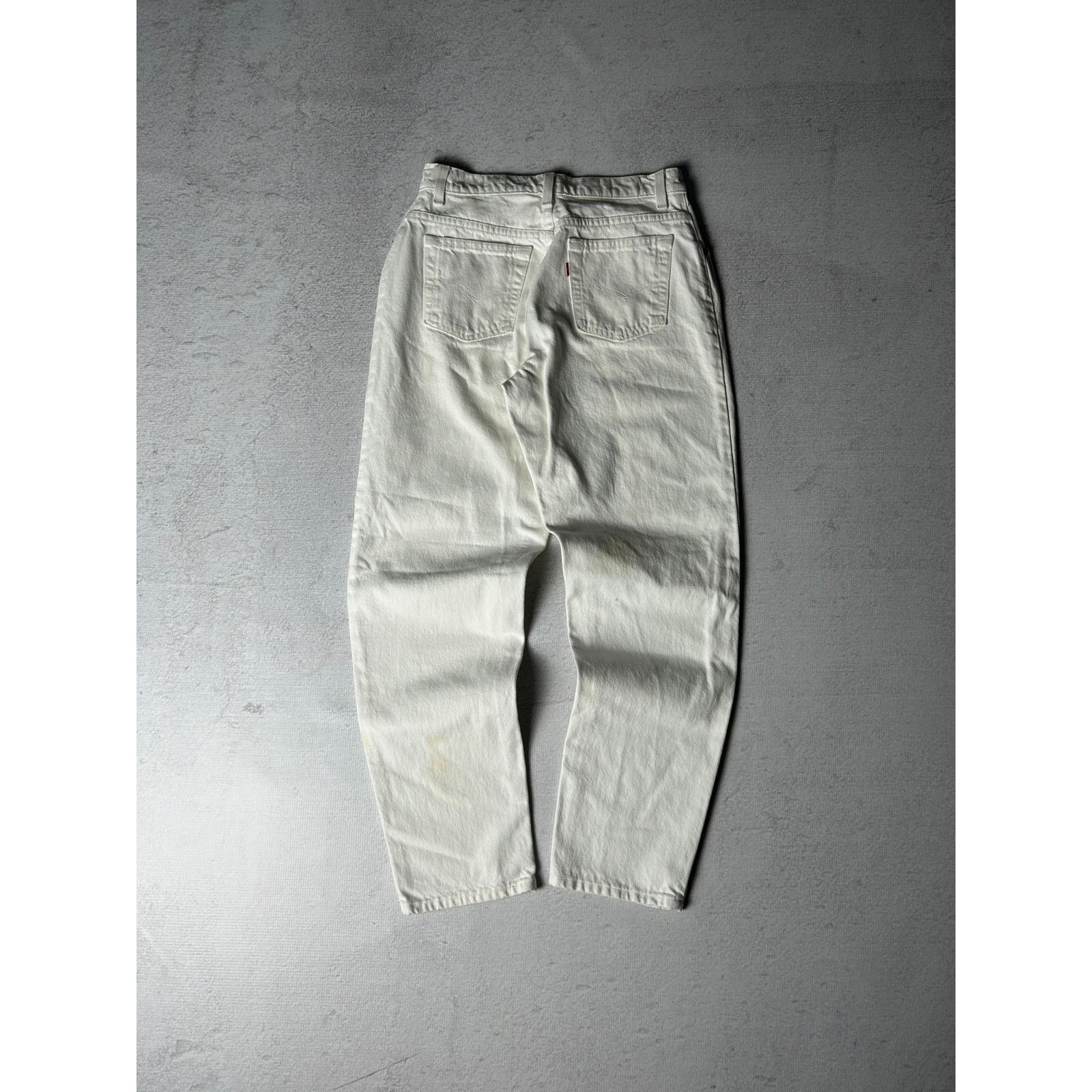 Levi's Vintage Levis Straight Leg Jeans - Women's 28Wx28L Size 28" / US 6 / IT 42 - 2 Thumbnail