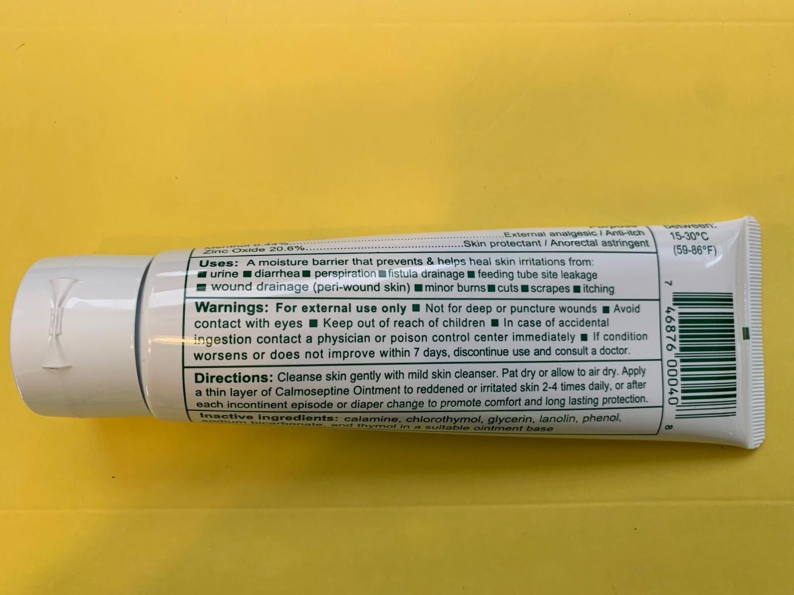 Other Calmoseptine Ointment Tube - 4 Oz Size ONE SIZE - 2 Thumbnail