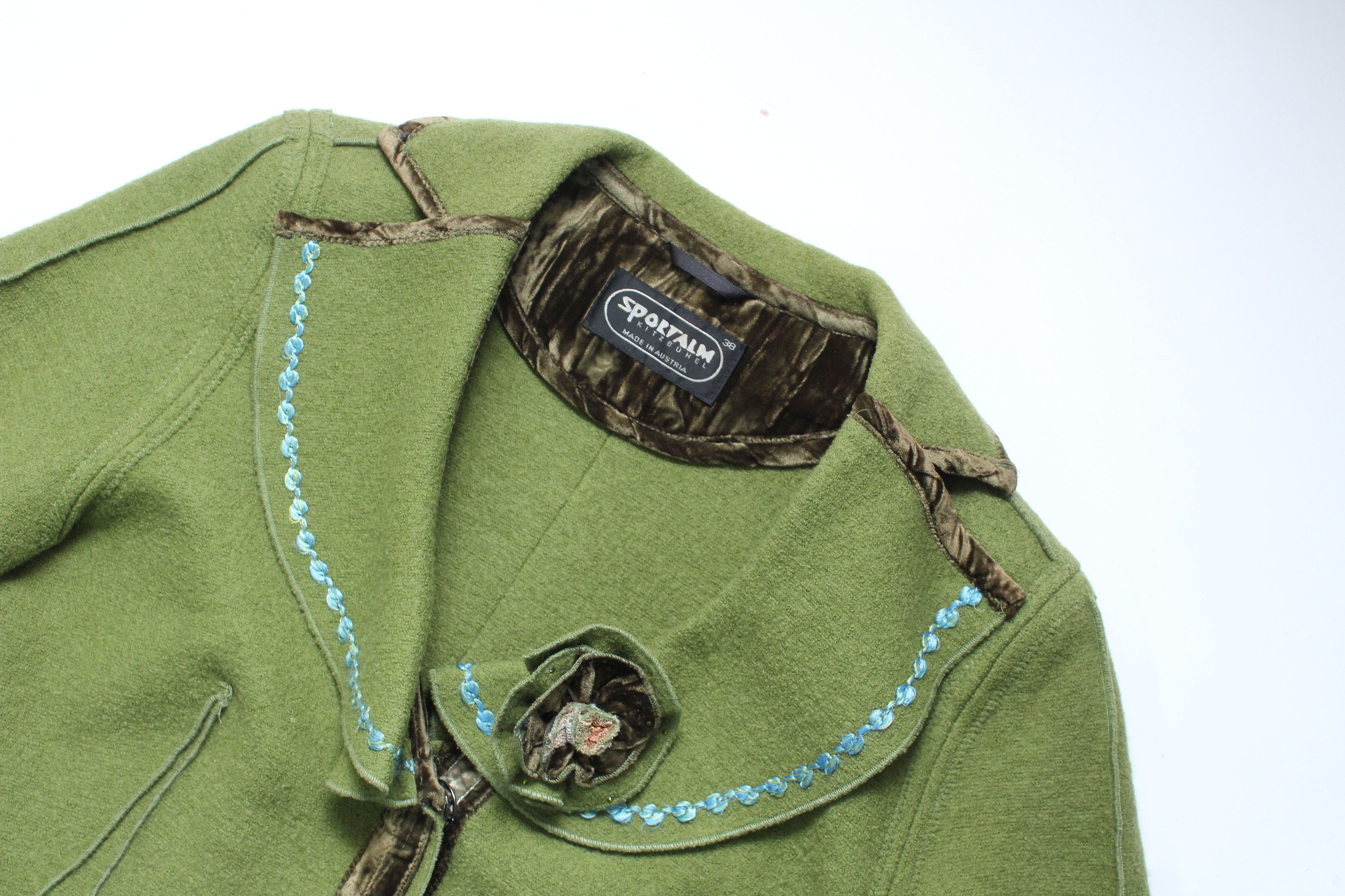 Sportalm Kitzbuhel Sportalm Jacket Blazer Wool Size 38 Hype Rare Vintage Size M / US 6-8 / IT 42-44 - 8 Thumbnail