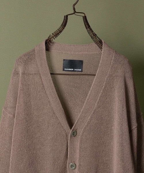 Number (N)ine Number nine PAPER YARN SEE THROUGH KNIT CARDIGAN Size US XL / EU 56 / 4 - 2 Thumbnail