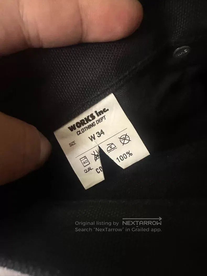 Iron Heart Iron Heart Jeans, black heavy canvas Size US 32 / EU 48 - 7 Thumbnail