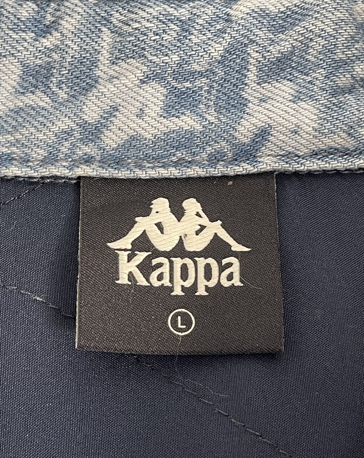 Japanese Brand × Kappa Kappa Long Jeans Jacket Size US L / EU 52-54 / 3 - 12 Thumbnail