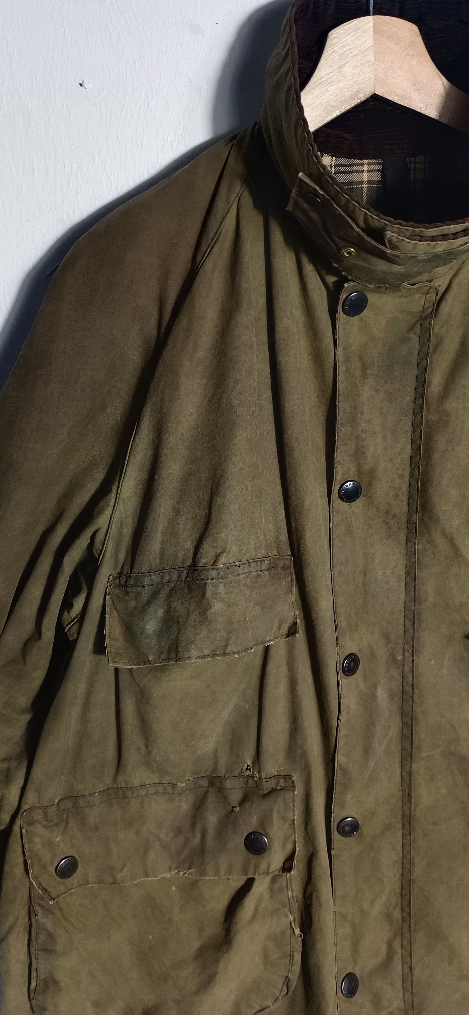 Barbour Vintage🔥🔥Barbour Bendale Waxed Jacket Size US XL / EU 56 / 4 - 4 Thumbnail
