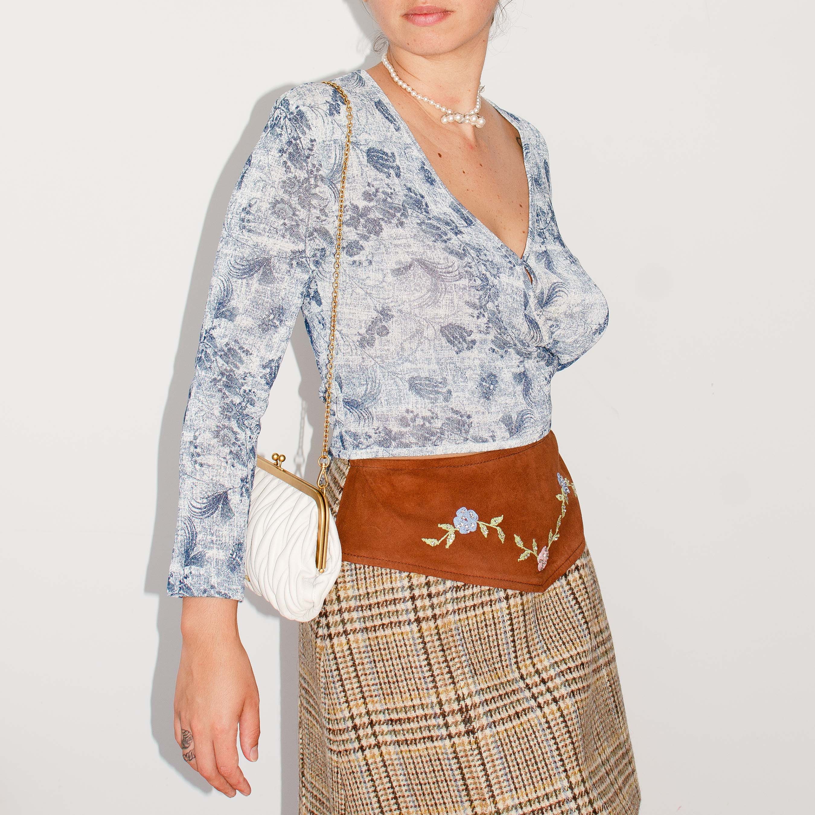 Dior Christian Dior by John Galliano 2001 Blue Short Jacket Size M / US 6-8 / IT 42-44 - 4 Thumbnail