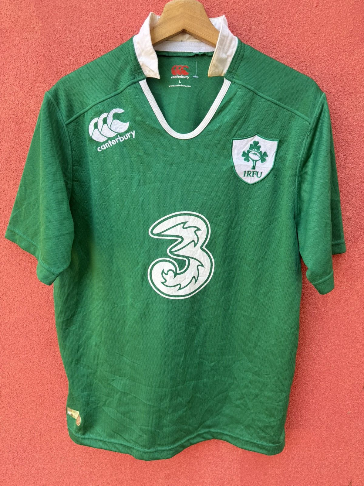 Canterbury of New Zealand Ireland Rugby IRFU x CCC Size US L / EU 52-54 / 3 - 1 Thumbnail