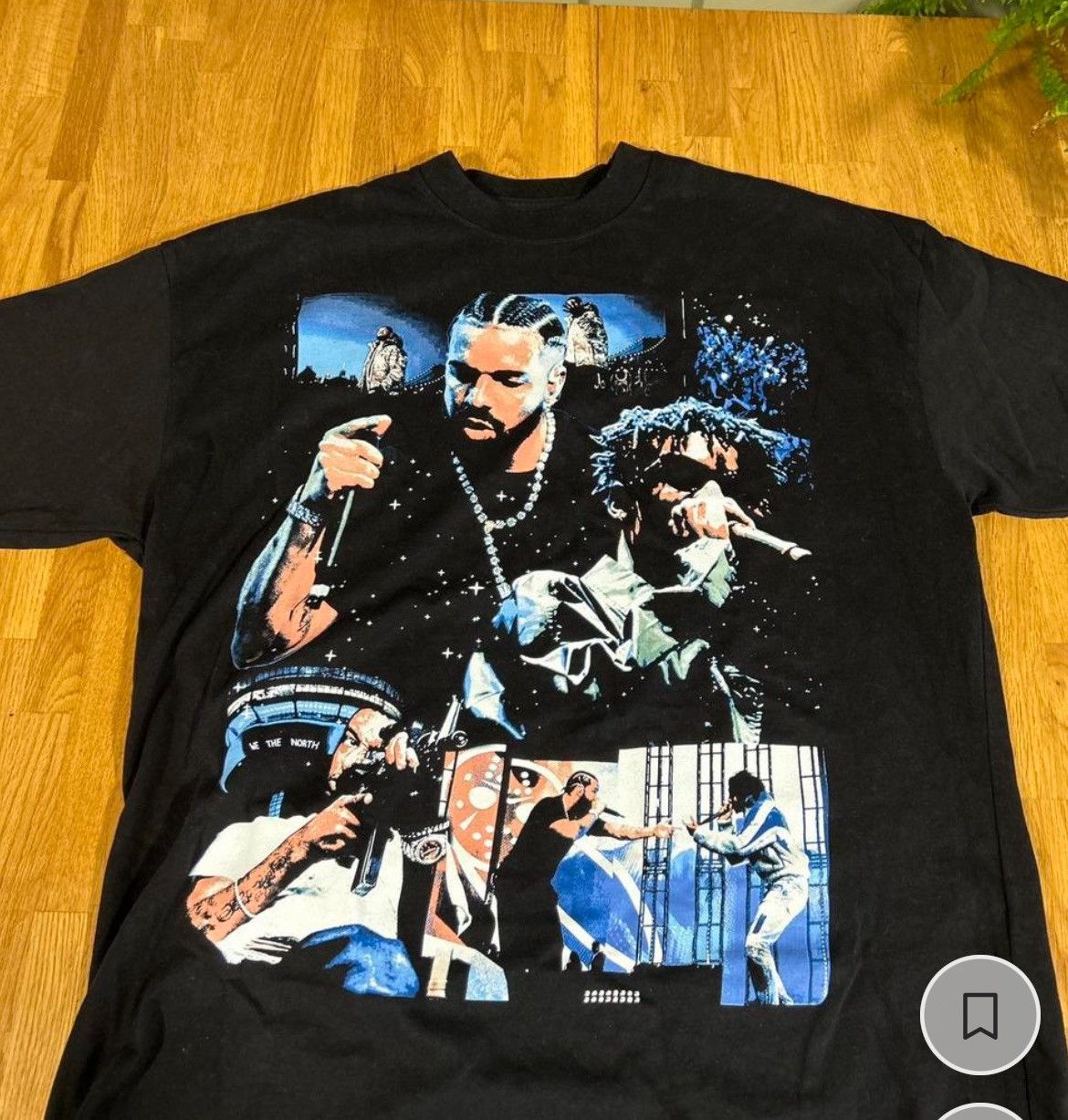 Sergio Calabasas Drake X 21 Savage Tee Size US L / EU 52-54 / 3 - 1 Thumbnail