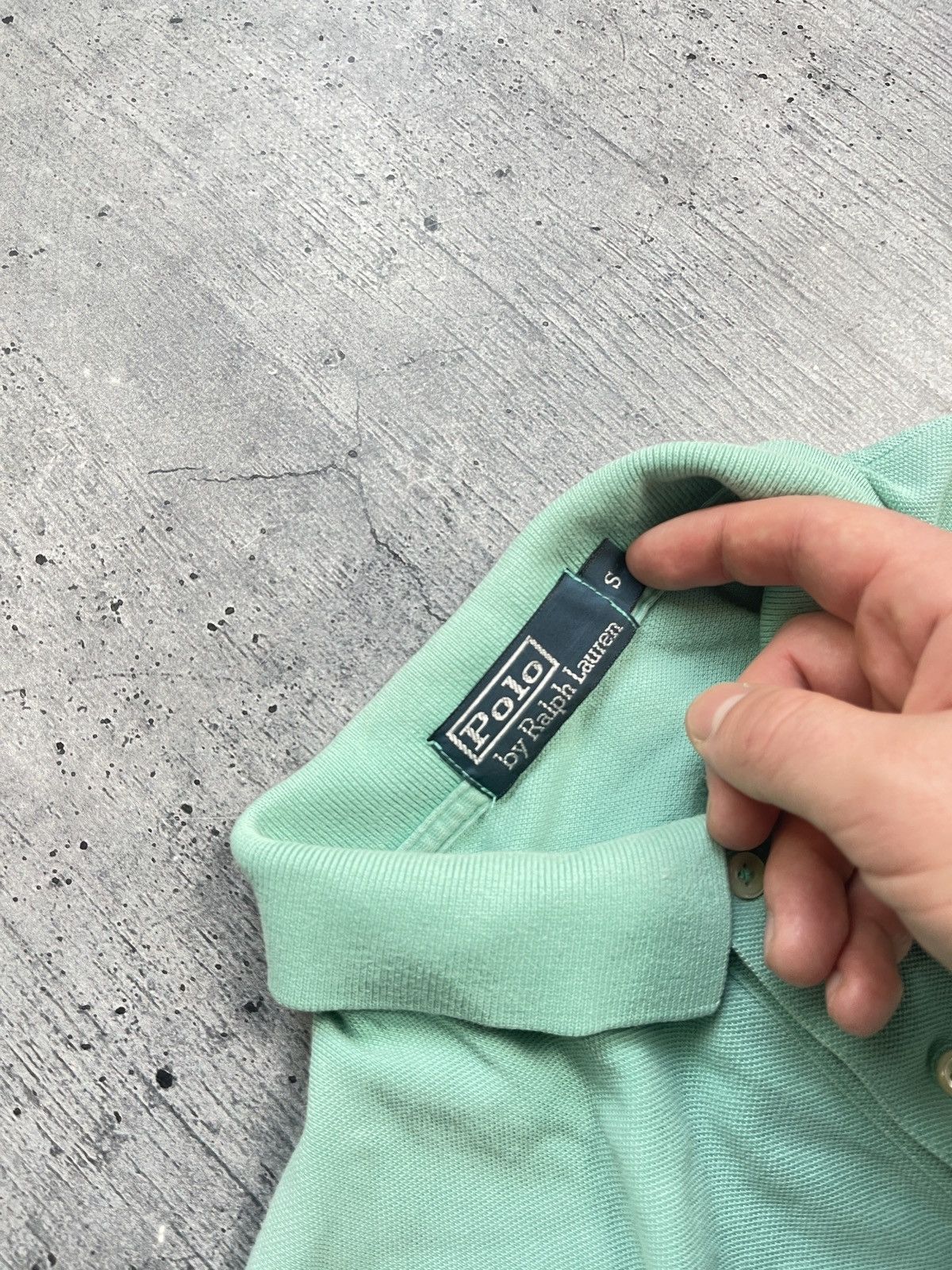 Polo Ralph Lauren × Vintage Polo Ralph Lauren emerald vintage t-shirt Size US S / EU 44-46 / 1 - 4 Thumbnail