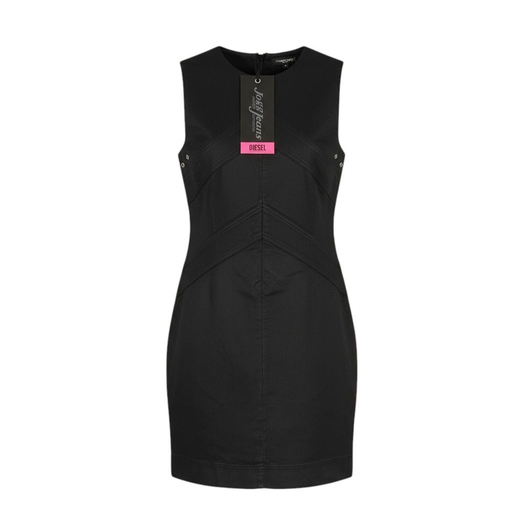 Diesel D-FLOOR-SP-NE M Sleeveless Zip Crew Mini Dress 41307 Size M / US 6-8 / IT 42-44 - 1 Thumbnail