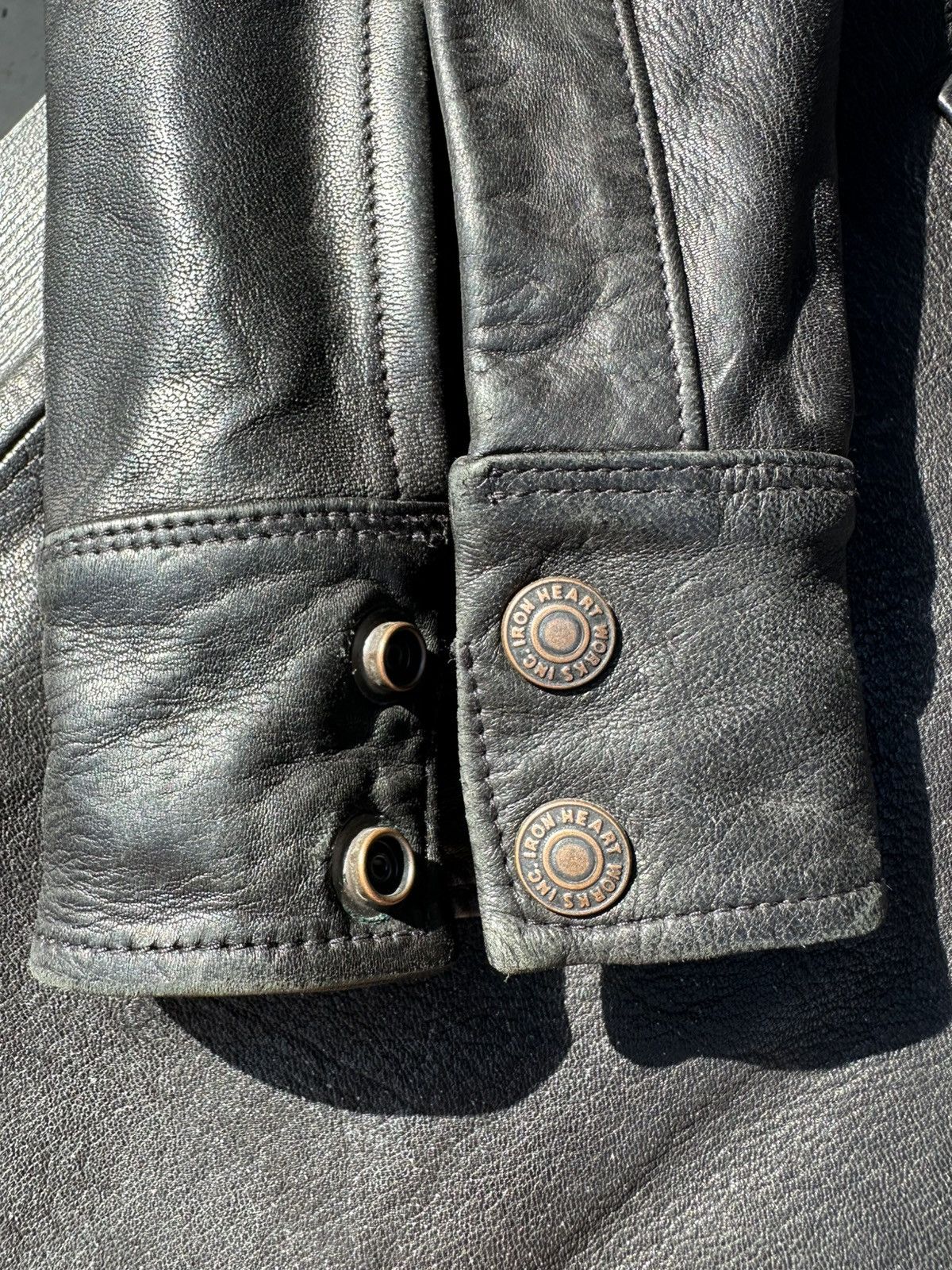 Iron Heart Leather shirt Size US M / EU 48-50 / 2 - 4 Thumbnail