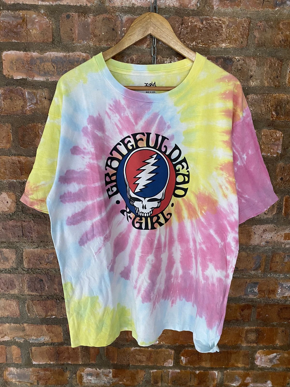 Grateful Dead × Hysteric Glamour × Japanese Brand SS20 X-Girl x Grateful Dead tee Size US XL / EU 56 / 4 - 4 Thumbnail