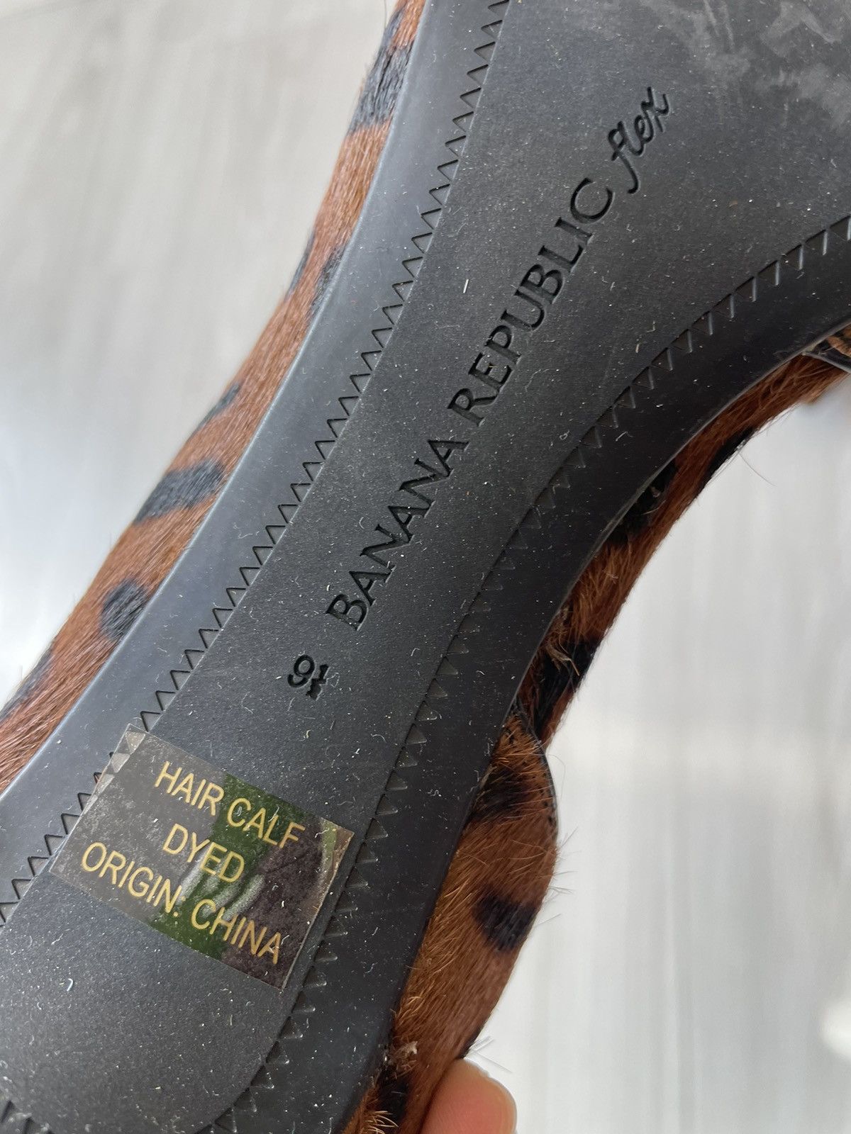Banana Republic Banana Republic hair calf heels Size US 8.5 / IT 38.5 - 14 Thumbnail