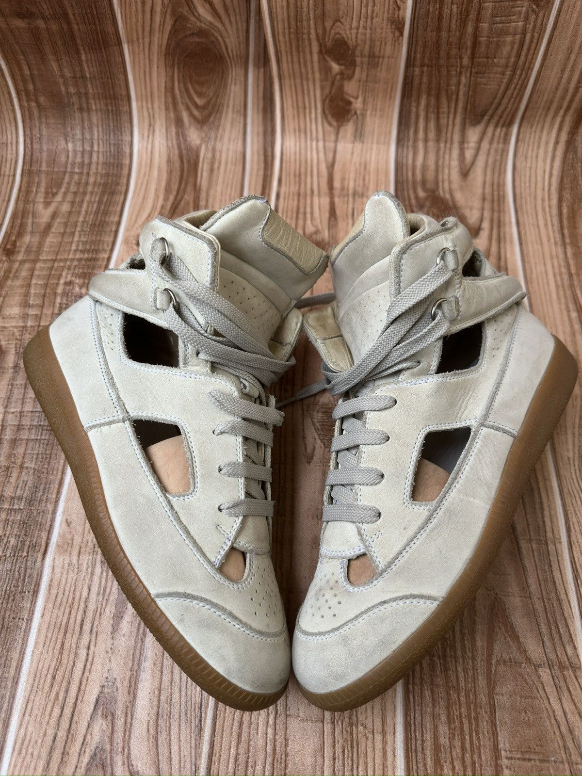 Maison Margiela Maison Margiela Archive GAT Replica Suede High tops Size US 6 / EU 39 - 5 Thumbnail