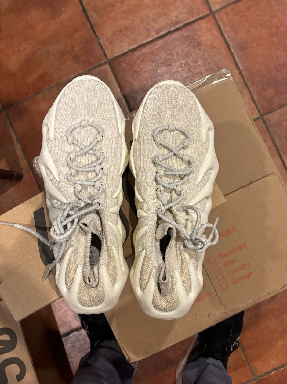 Yeezy Adidas Yeezy 450 Cloud White Size US 13 / EU 46 - 3 Thumbnail
