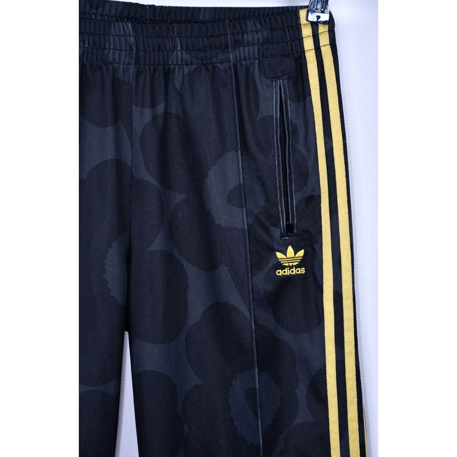 Adidas Adidas Marimekko Firebird Track Pants Women S Yellow Black Grey Stripes Pants Size 28" / US 6 / IT 42 - 6 Thumbnail