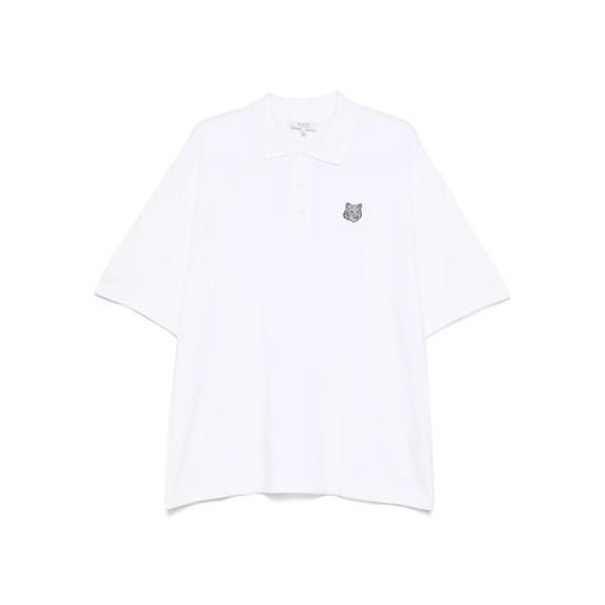 MAISON KITSUNE Men Polo Shirts OM00213KJ7010 WHITE
