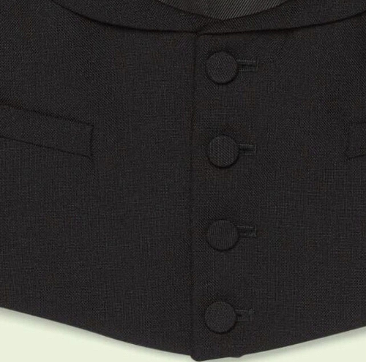 Gucci Gucci Black check vest Size US M / EU 48-50 / 2 - 11 Thumbnail